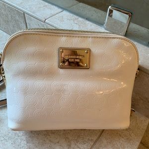 Michael Kors White Patent leather purse